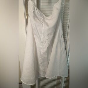 Elegant White Skirt-Size 14